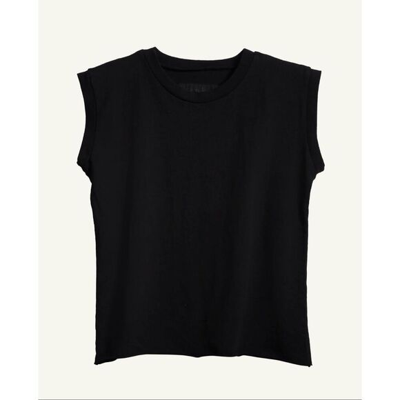 Frank & Eileen Aiden Vintage Muscle Tee in Black Size S - Picture 11 of 12